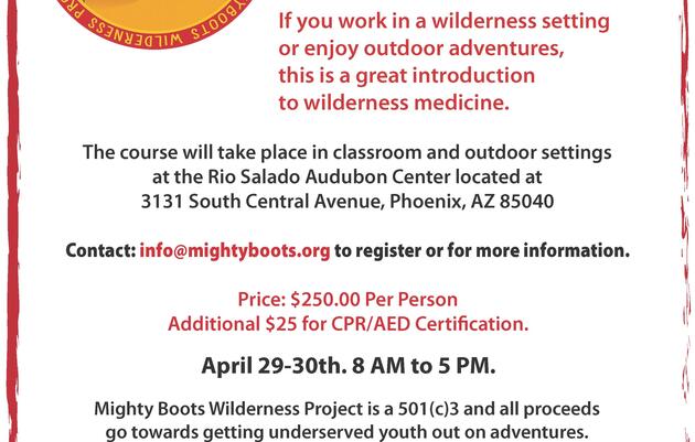 Wilderness First Aid Certification Course
